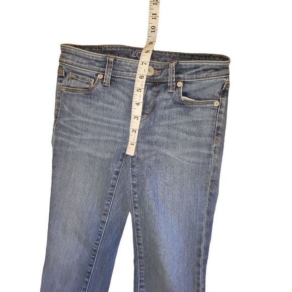 Ann Taylor Loft Skinny Jeans Women Sz 24 / 00P Blue Denim Modern‎ Skinny Ankle - Picture 5 of 6
